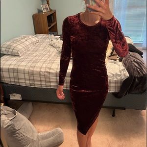 Michael Kors Velvet Dress